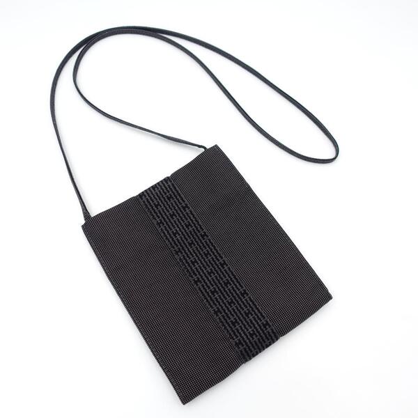 未使用級 HERMES エルメス エールライン ポシェット ショルダーバッグ サコッシュ 斜め掛け ナイロン メンズ レディース