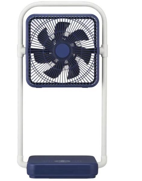 ◆送料無料◆新品保証付◆ドウシシャ◆充電式フォールディングファン TATAMU 充電式扇風機◆Pieria FBV-193B(NV) ネイビー◆即決◆