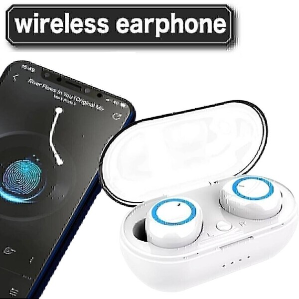 高音質 Bluetooth ワイヤレスイヤフォン カナル型 イヤホン Y50イヤホン スポーツイヤホン ホワイト ブルー 防水仕様 iphone android対応