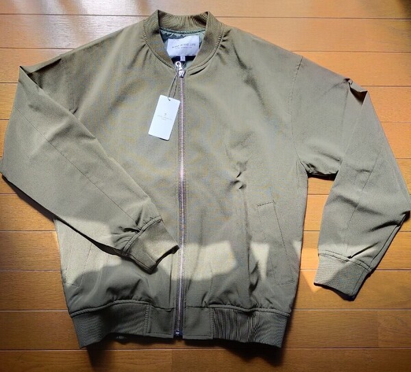 UNITED ARROWS ユナイテッド アローズ トロ MA-1 オリーブ Sサイズ タグ付き 定価11000円 ジャケット ブルゾン ジップアップ y10843-1-HZ11