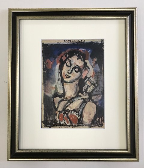 【特価】 ≪ ジョルジュ・ルオー ≫ エリオグラヴュール L' OISEAU BLEU 1962年 GEORGES ROUAULT