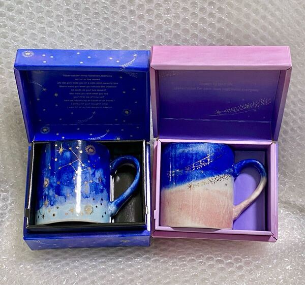 【送料無料】Afternoon Tea アフタヌーンティーマグカップ 2種セット星空 & 薄明 新品未使用