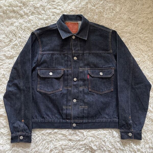 【濃紺】 LEVI'S 2nd ビッグE デニムジャケット 40 旧日本製 70507 507XX リーバイス ヴィンテージ ビンテージ