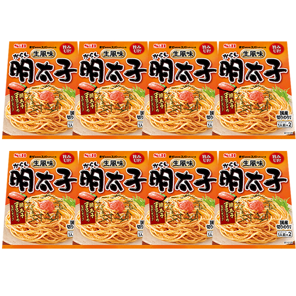 ■エスビー まぜるだけのスパゲッティソース 明太子 8袋■1袋2パック入り■あえるパスタソース