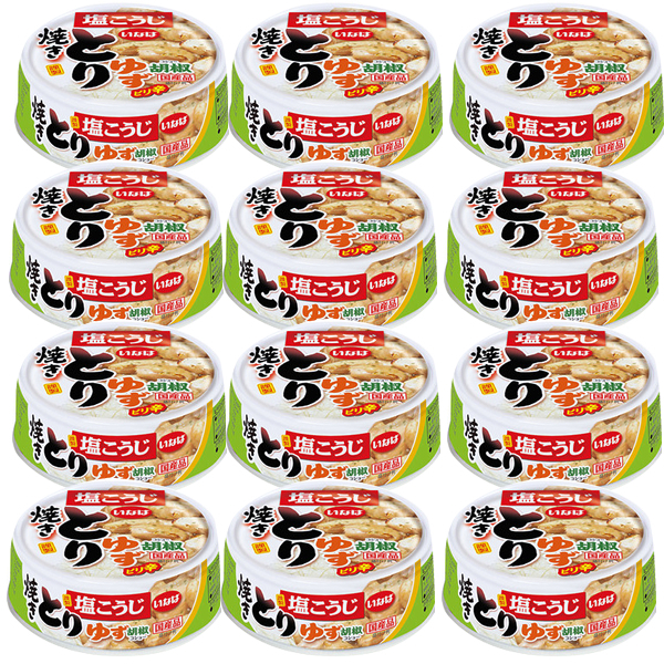 ■いなば 焼きとり ゆず胡椒 12缶■ 国産品