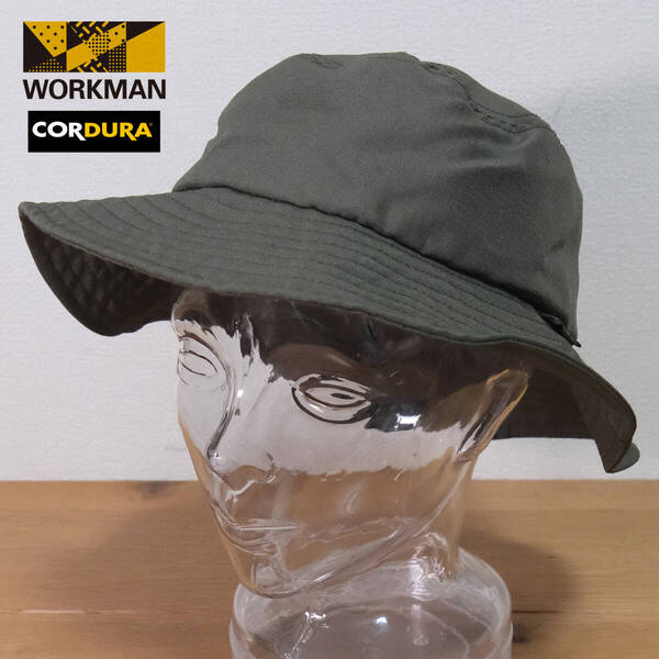 WORKMAN ワークマン CORDURA バケットハット カーキオリーブ
