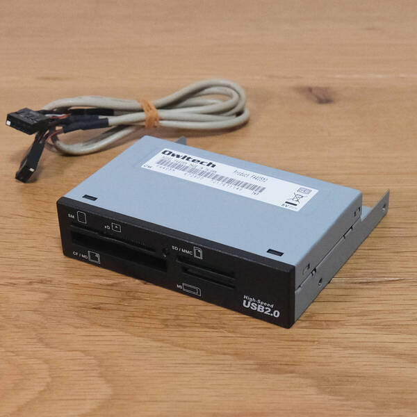 PCパーツ マルチカードリーダー 3.5インチ Owltech FA405M3