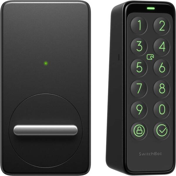 未使用品 SwitchBot スマートロック キーパッド Alexa スマートホーム - セット スイッチボット 玄関 オートロック 暗証番号 W1601701