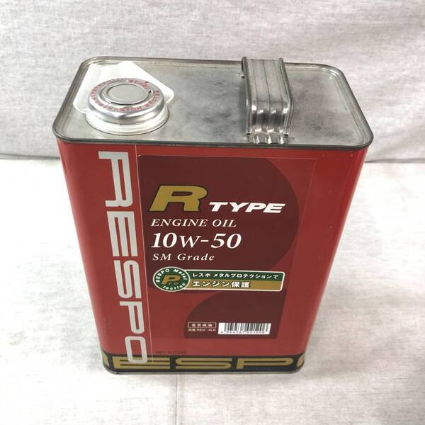 未開封品 RESPO エンジンオイル R TYPE 10w-50 4リッター〔REO-4LR〕 | レスポ Rタイプ 10W50 4L 100% 化学合成油