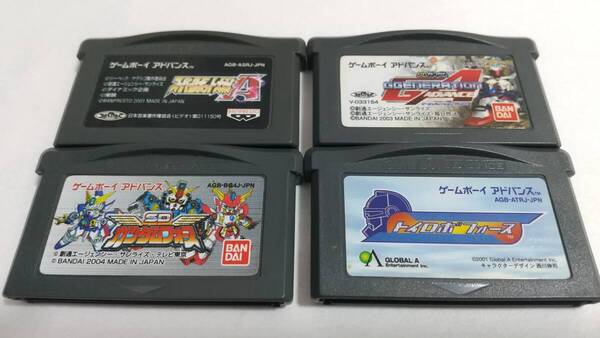 【送料込み】GBA トイロボフォース SDガンダムフォース スーパーロボット大戦A ジージェネレーション Gジェネ 簡易消毒済み