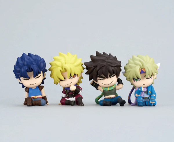 送料無料 肩ズンFig. ジョジョの奇妙な冒険 ファントムブラッド/戦闘潮流 全4種セット フィギュア ガチャ ガチャポン