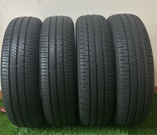 DUNLOP ENASAVE EC204 ダンロップ 155/65R13 63S 夏 2221年製【送料無料※ 室内保管 点検済 手渡しOK