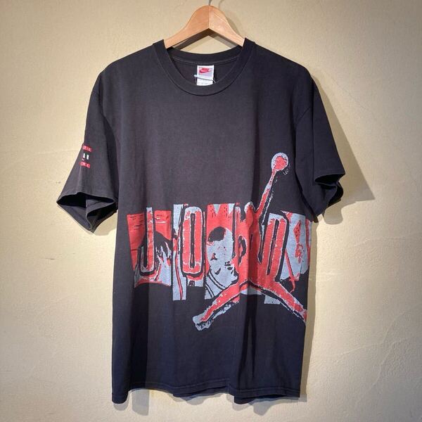 ★送料込み★ 90's アメリカ製 ヴィンテージ 古着 NIKE ナイキ 銀タグ JORDAN ジョーダン Tシャツ NBA マイケルジョーダン シカゴブルズ