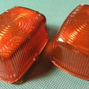 送料込 ヤマハ新品 ウインカー・レンズ 二個set, YSR50,YSR80,ポッケ,TZR50,TZM,RZ50,TDR50,キャロット,QA50 ,TZR125,DT200,FZR250,TZR250,