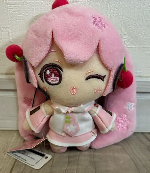 桜ミク ぬいぐるみマスコット シリーズ 01 初音ミク タグ付 プロセカ