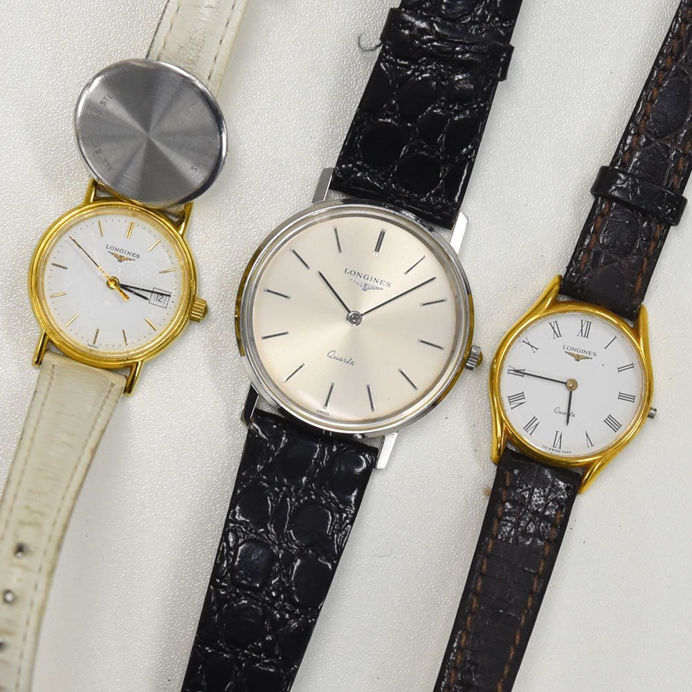 ロンジン　クオーツ　不動品 ロンジン レディース グランドクラシック プレザンス L4.243.6.2