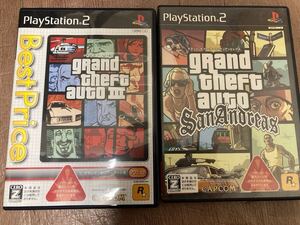 グランドセフトオート GTA Ⅲ サンアンドレアス セット PS2