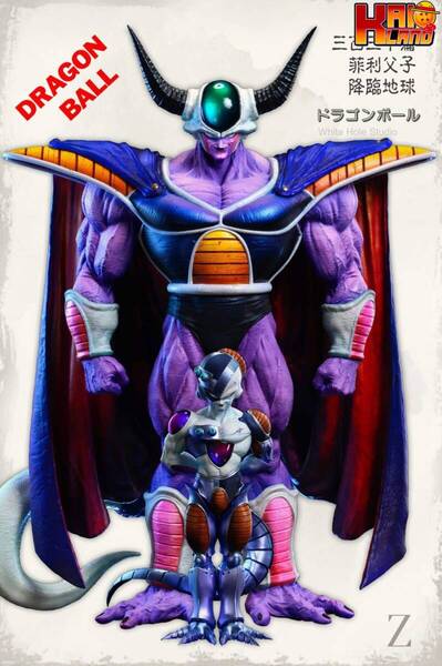 ドラゴンボール メカフリーザ コルド大王 Dragon Ball White Hole Studio x Z Studio King Cold x Frieza Resin Statue フィギュア