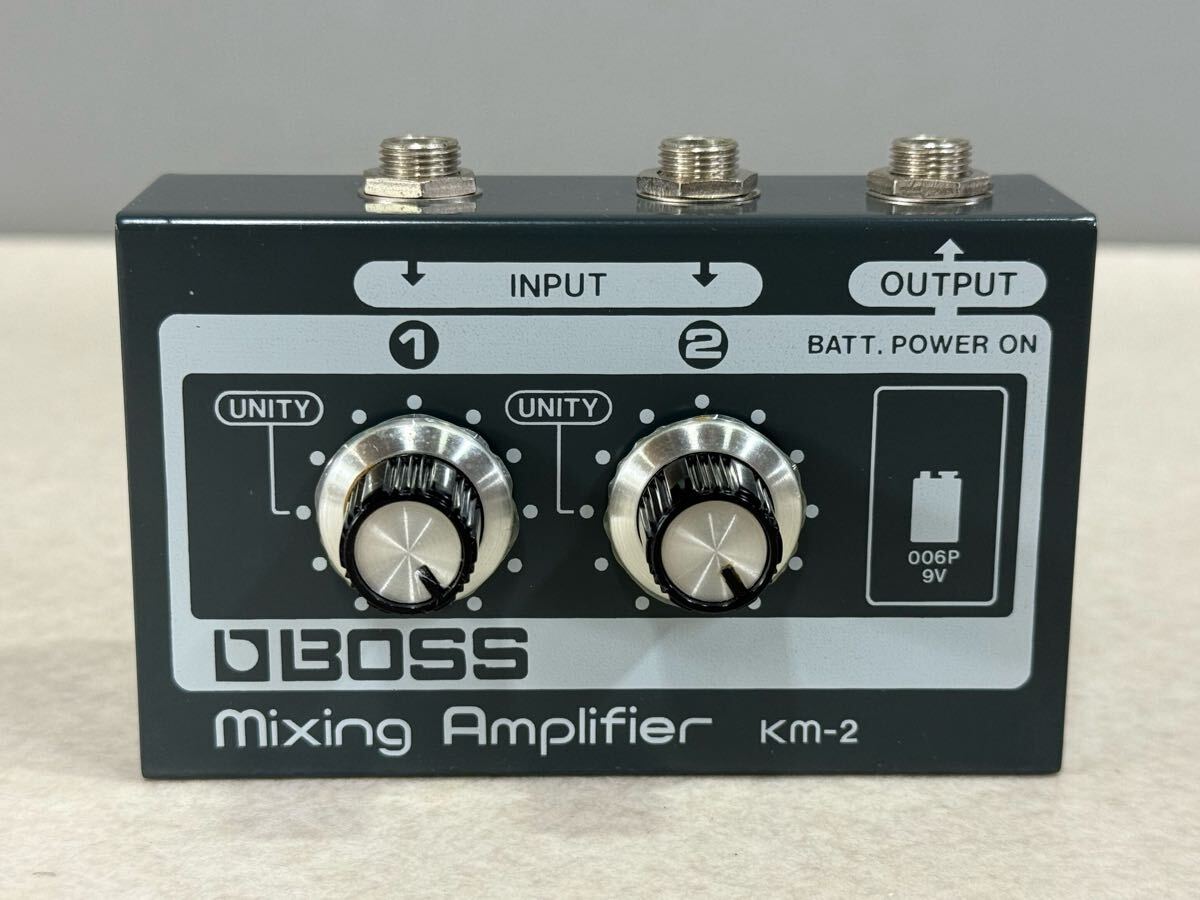 BOSS km-2 mixing amplifhier ヴィンテージ 小物格安 Yahoo!オークション -「boss km-2」の落札相場・落札価格