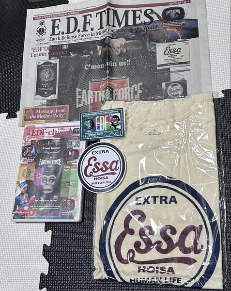 EDF 新聞 Tシャツ DVD ステッカー プラカード 新品 匿名配送