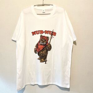 STAR WARS ウィケット Tシャツ XLサイズ ホワイト イウォーク