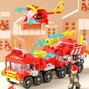 レゴ ブロック 消防車2 キット LEGO 互換品