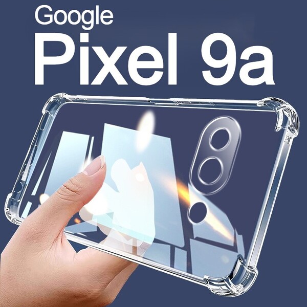 Pixel 9a スマホケース TPU スケルトン(ゆうパケ)