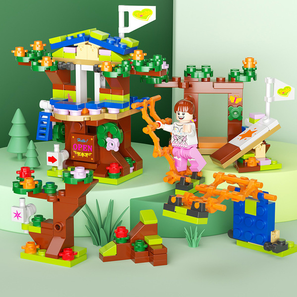 レゴ ブロック ツリーハウス キット LEGO 互換品