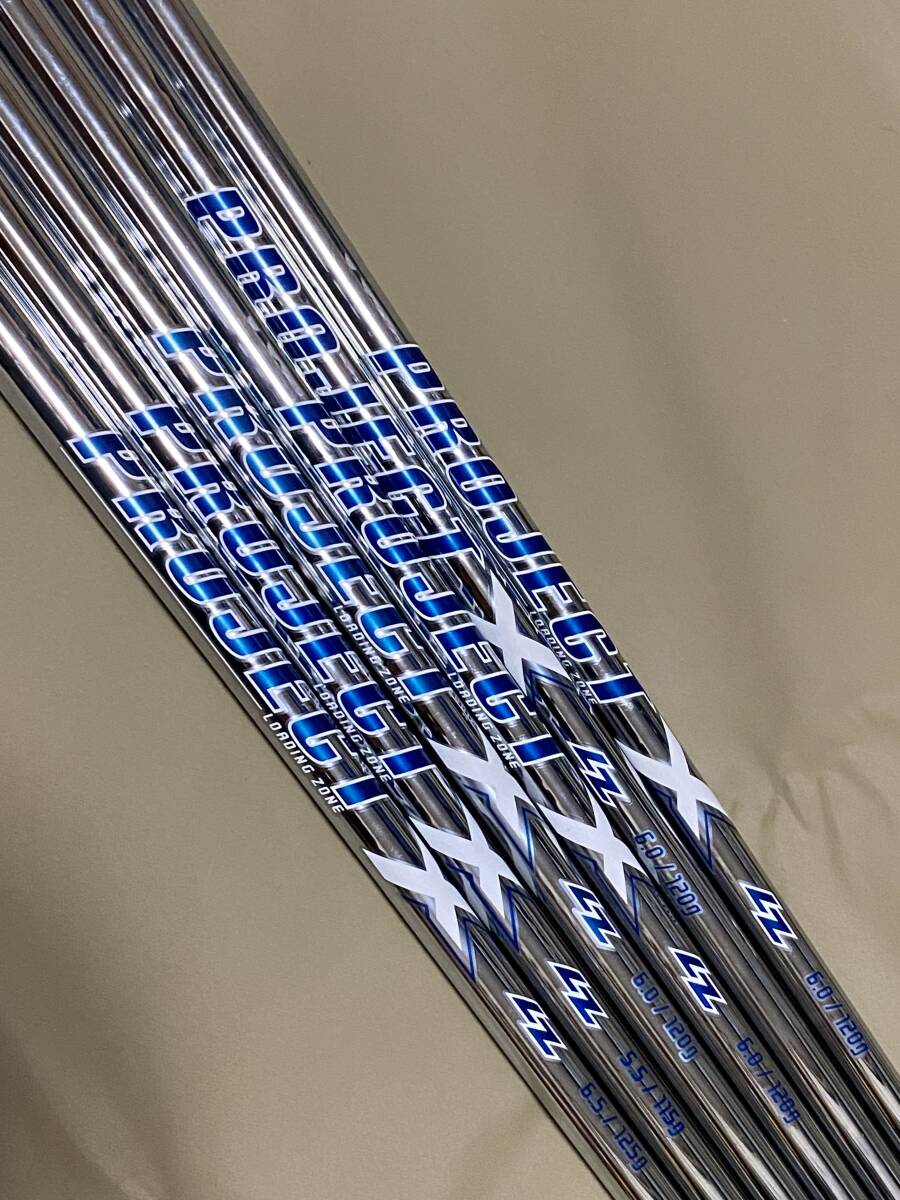即決 中古 (5本)i230 アイアン 6～9.P プロジェクトX ライフル