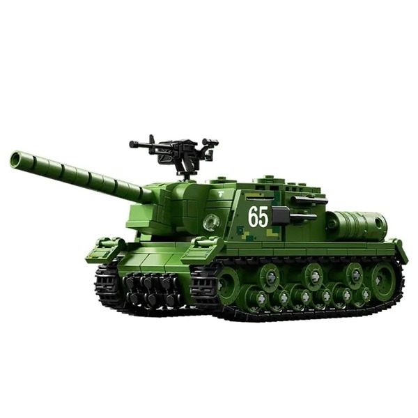 ソ連軍 ISU-152 自走砲 レゴ互換 ミリタリー 兵器 ソビエト連邦軍 駆逐戦車 突撃砲