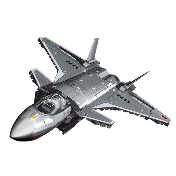 J-20 ステルス戦闘機 レゴ互換 ミリタリー 飛行機 航空機 兵器 誕生日プレゼント 中国軍 殲20 VTOL