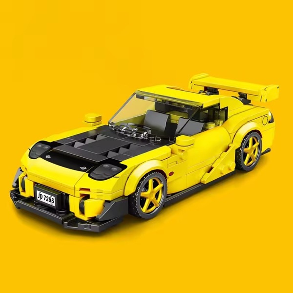マツダ RX-7 レゴ互換 RE雨宮 自動車 乗り物 スポーツカー レースカー レーシングカー クラシックカー
