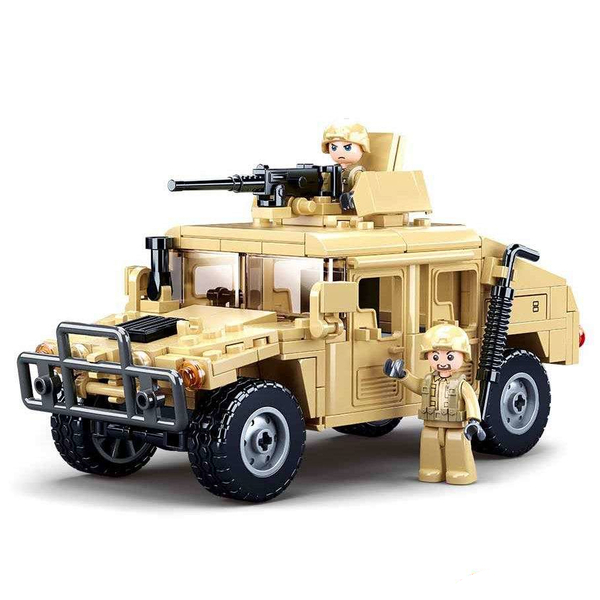アメリカ軍 ハンヴィー 軍用車両 レゴ互換 ミリタリー 兵器 自動車 装甲車