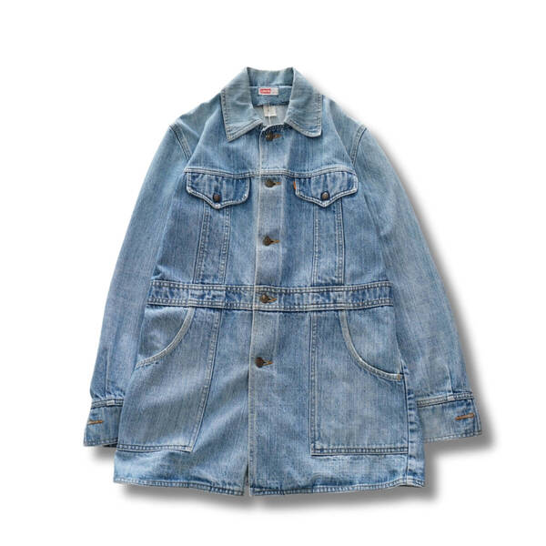 70s Levi’s ブッシュジャケット M デニムジャケット ヴィンテージ USA オレンジタブ リーバイス ジージャン Gジャン
