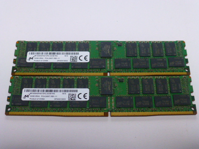 ⭐️動作確認済品⭐️64GB PC4-2400T ⑨ Yahoo!オークション -「ddr4-2400 64gb」の落札相場・落札価格