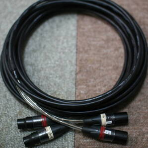 CANARE M202-2AT 2chマルチケーブル10m 赤白ブッシング