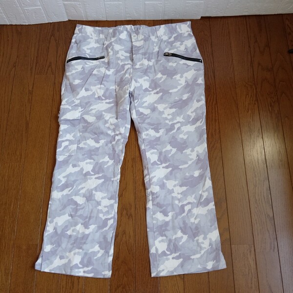 1923【中古】Comon GOLF コモンゴルフ ゴルフウェア ロングパンツ メンズ サイズ 3L 迷彩柄