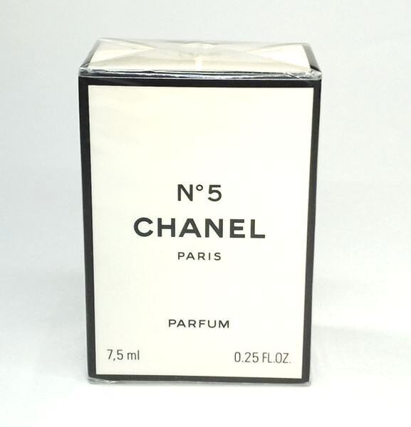 【即決・送料無料・フィルム未開封】 シャネル No5 パルファム ボトル 7.5ml 香水 PARFUM CHANEL No.5 N゜5 5番