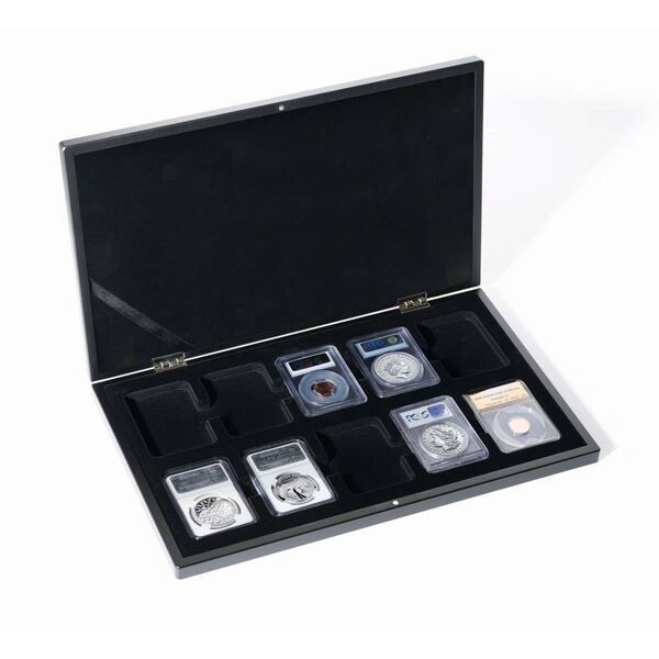 スラブコインケース スラブホルダー 木製 10枚用 新品 NGC PCGS