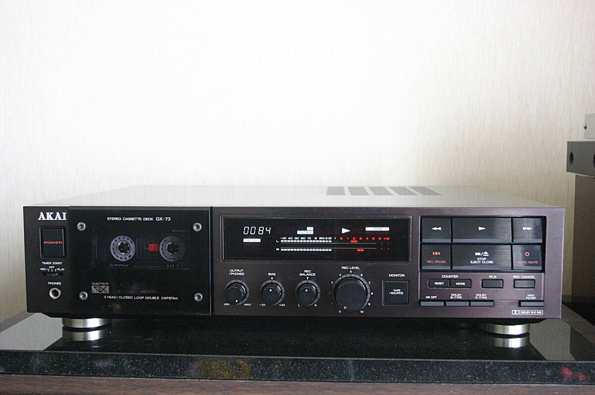 ソニー カセットデッキ TC-WE825S リモコン付 整備動作品