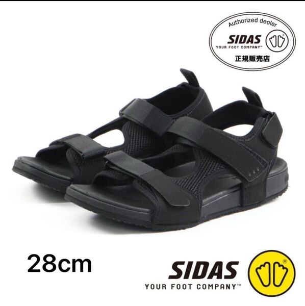 シダス SIDAS メンズ サンダル リカバリーサンダル ストラップサンダル 3Dサンダル ソイル Soil アウトドア 疲れにくい 軽量 28センチ