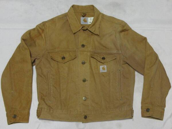 Carhartt ダックトラッカージャケット メンズ サイズM相当 ブラウン 【送料込み】
