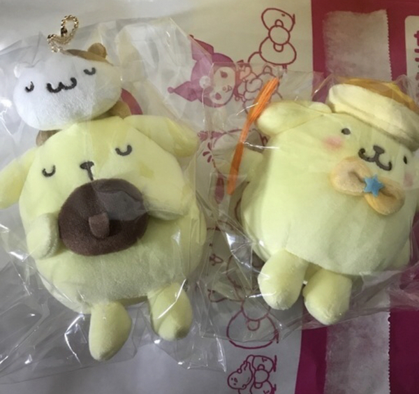 新品未使用ポムポムプリンマスコット 2セット