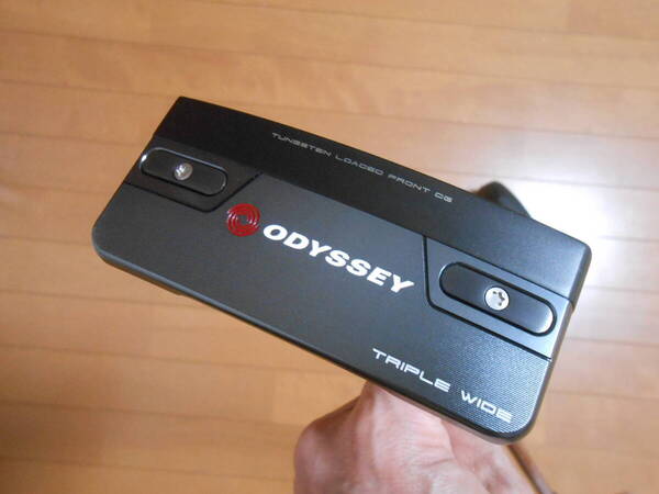 センターシャフト オデッセイ トリプルワイド TRIHOT パター 33インチ 【美品】