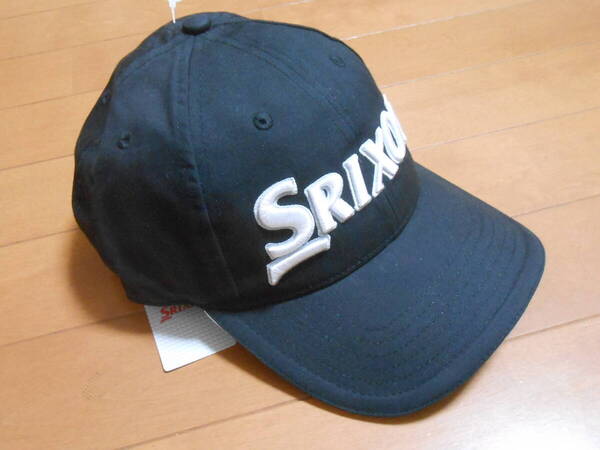 ブラック スリクソン SRIXON ゴルフキャップ 【新品未使用・タグ付き】