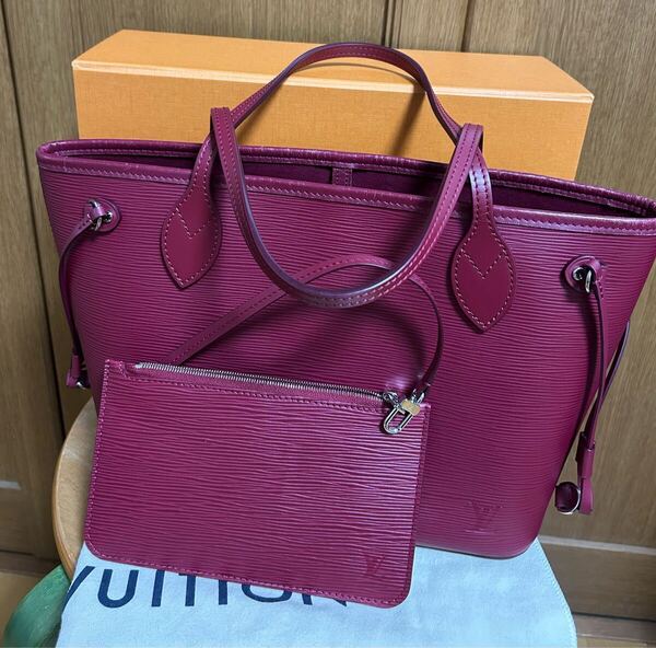 【美品】 Louis Vuitton ルイヴィトン ネヴァーフル エピ PM ハンドバッグ トートバッグ