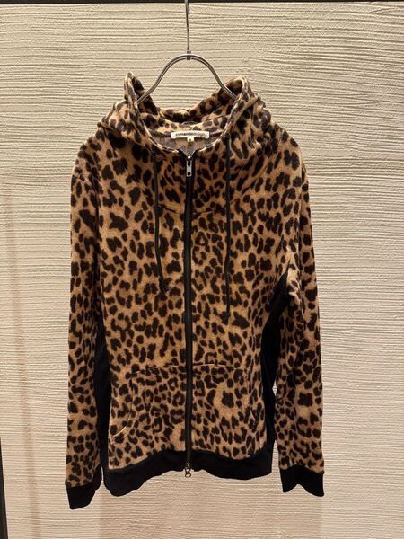 00s japanese label leopard hoodie パーカー semantic design super rare ifsixwasnine share spirit kmrii 14th addiction goa l.g.b.