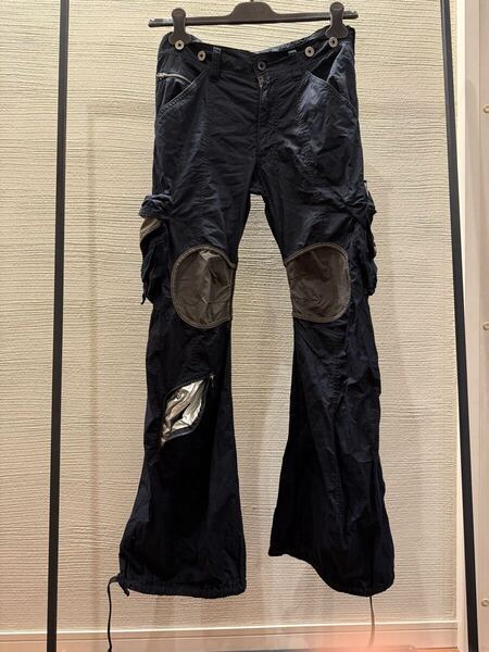 00s L.G.B. flare parachute cargo pants gimmick ifsixwasnine share spirit kmrii 14th addiction goa rick owens japanese label midas