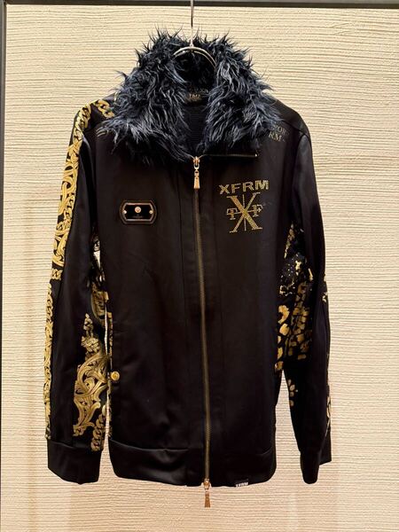 00s xfrm fur track jacket japanese label ifsixwasnine share spirit kmrii 14th addiction goa tornado mart civarize l.g.b. ppfm y2k