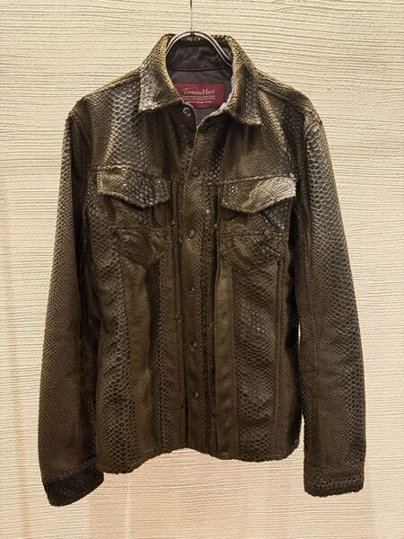 00s tornado mart Python shirt jacket y2k japanese label ifsixwasnine share spirit kmrii 14th addiction rick owens goa l.g.b. fuga